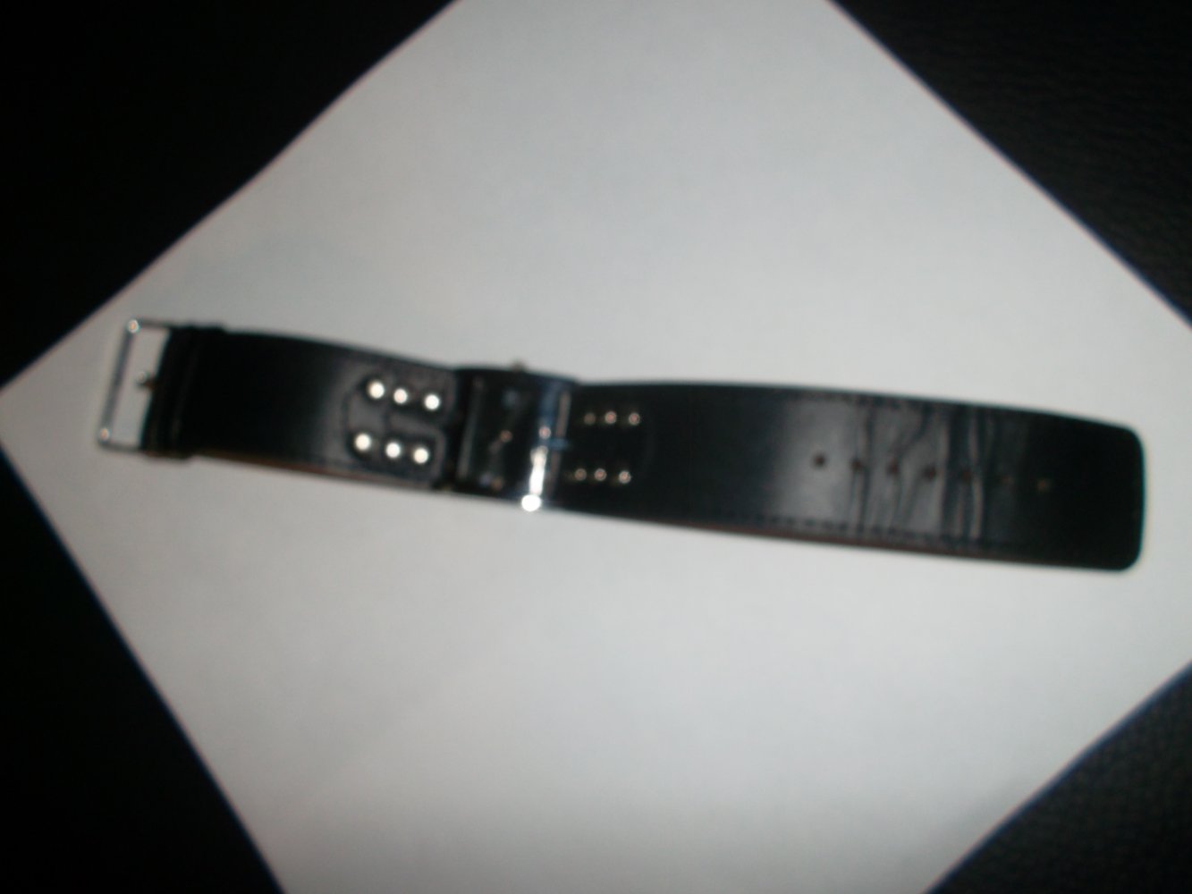 neu,armbanduhr,echt leder.nieten.wasserdicht.schwarz.gooix