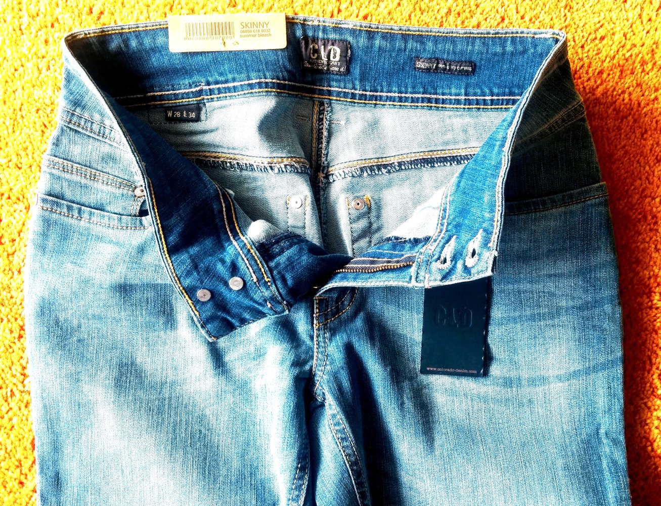 NEU Damen Hose Jeans Stretch Gr.XS in Blau von Colorado