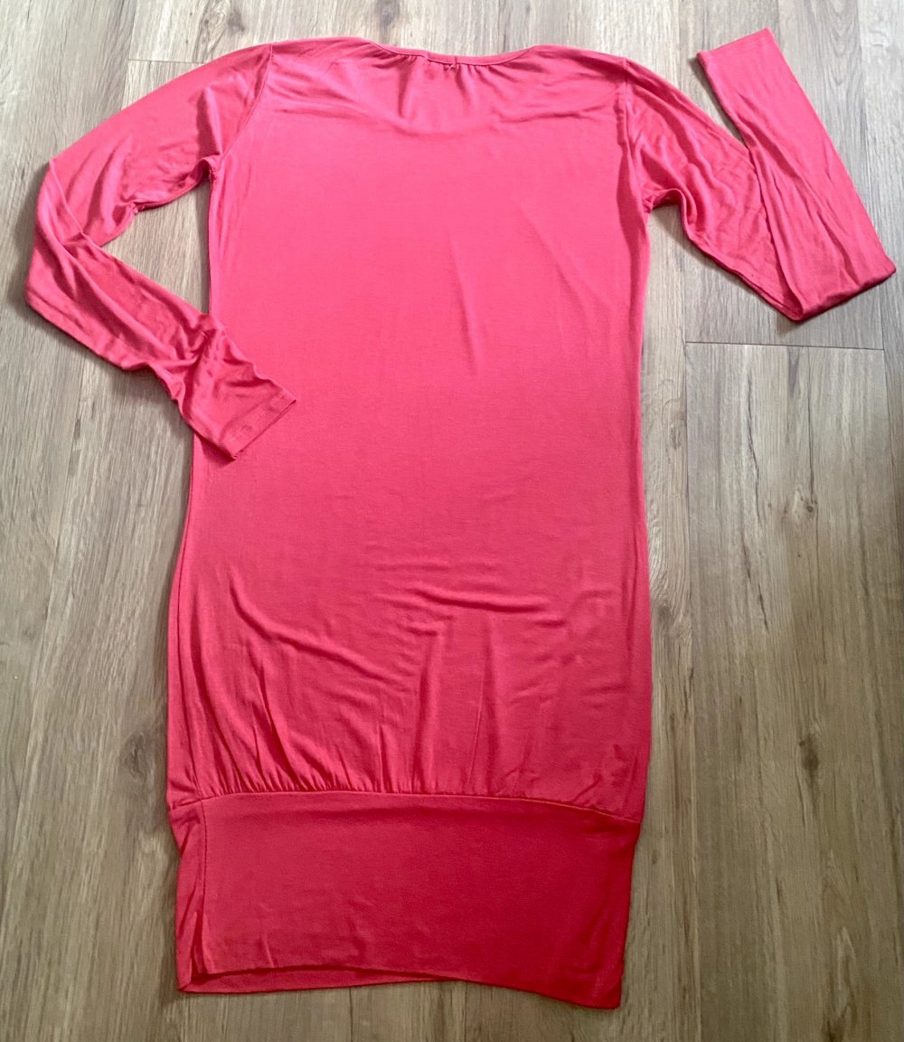 NEU Damen Tunika Jersey Shirt Gr.S in Rot von Made in Italy 