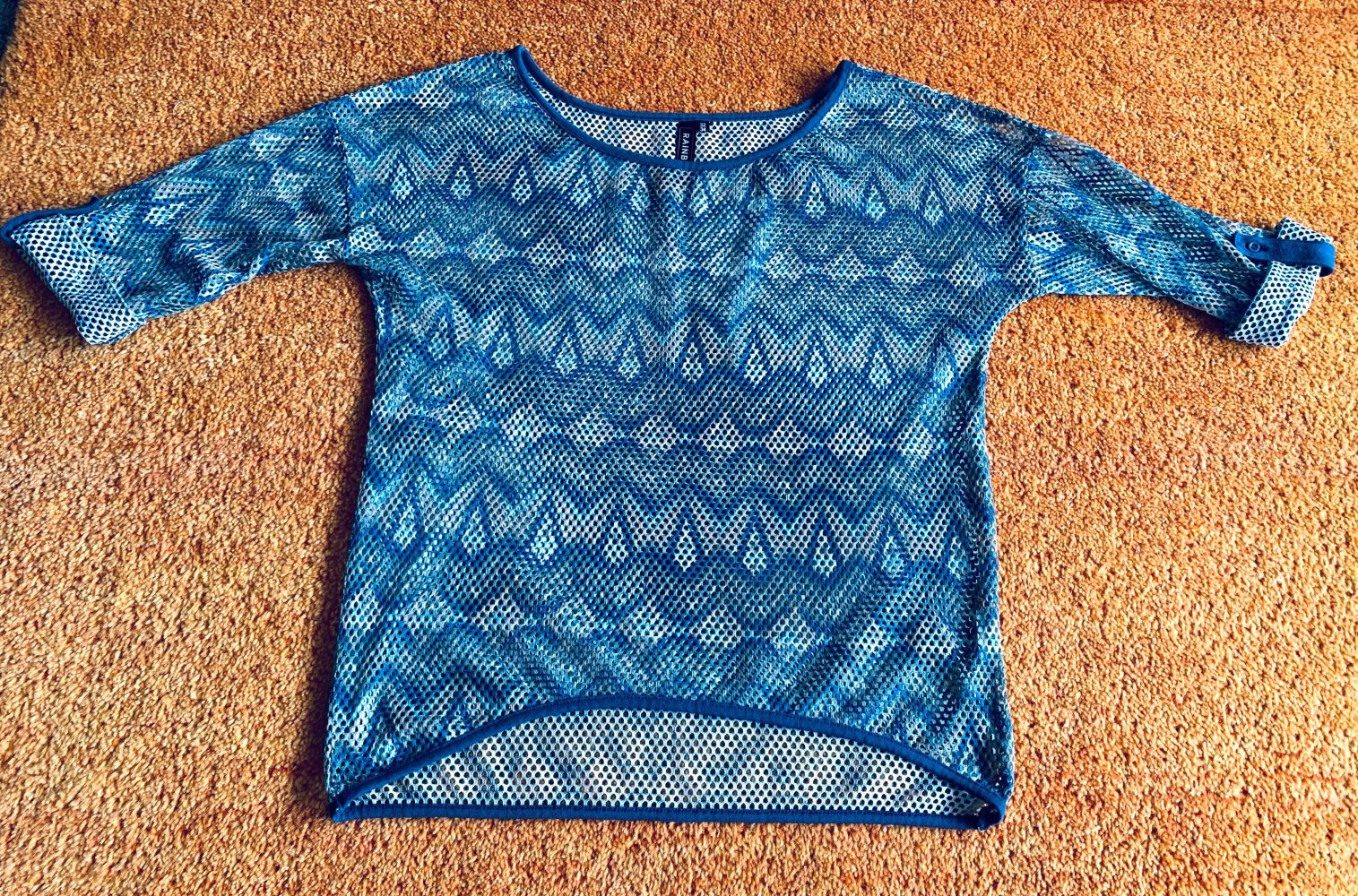 Damen Shirt Netz Sommer Gr.S In mehrfarbig von Rainbow NW 