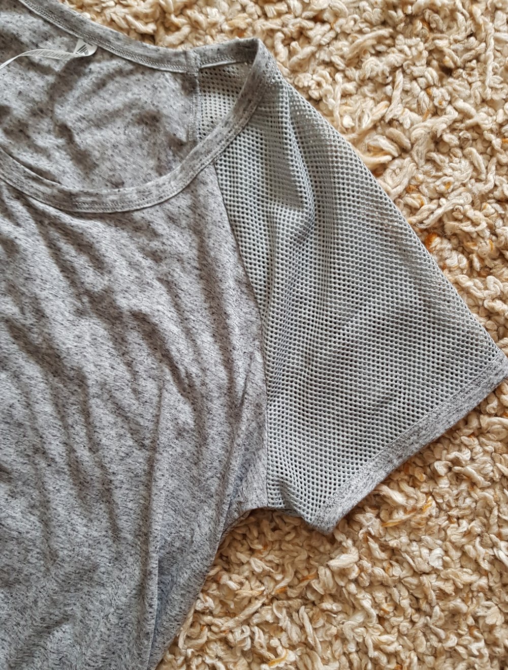Neu! Sport Shirt Tshirt mit Netz Ärmeln Gr.XL Unisex