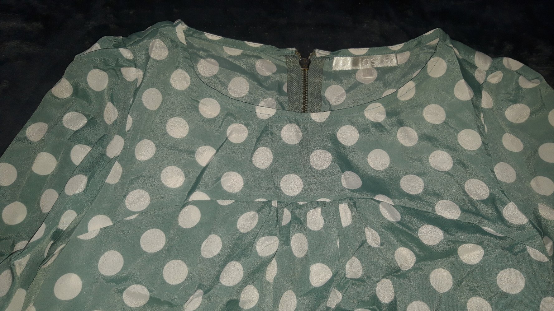 Pünktchen Bluse