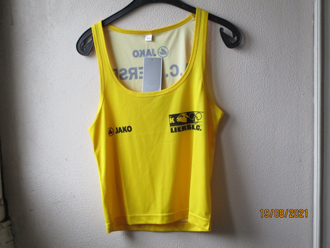 Sport Shirt von Jako, gelb, Größe XXS - neu -
