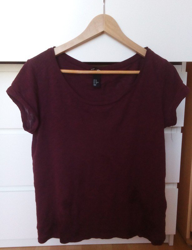 NEU OVERSIZE SHIRT OBERTEIL UMGESCHLAGENE ÄRMEL 34/XS UNGETRAGEN KURZÄRMLIG BASIC