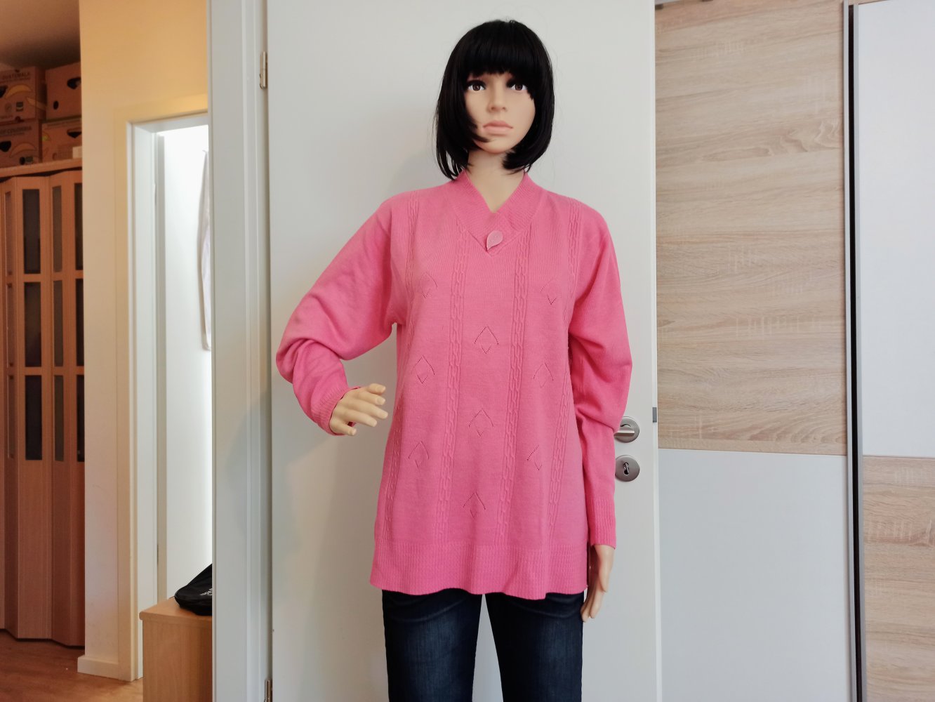 Schöner Pullover in rosa von Pediha
