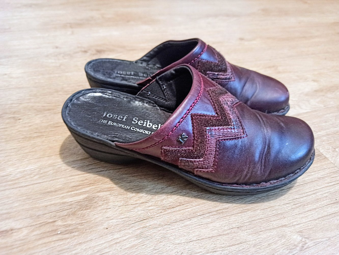 Tolle Schuhe in burgunderrot von Josef Seibel