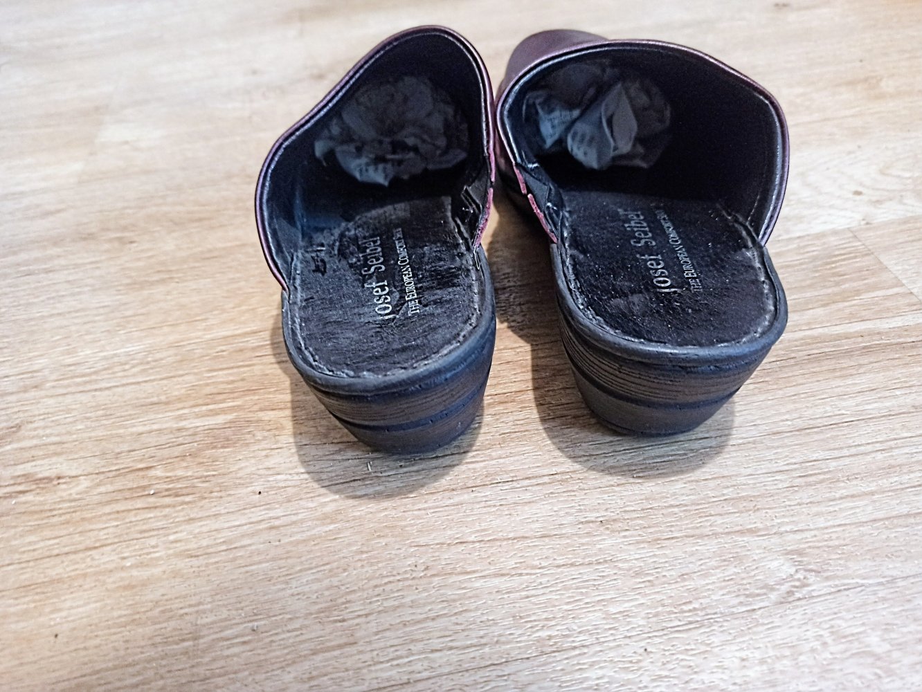 Tolle Schuhe in burgunderrot von Josef Seibel