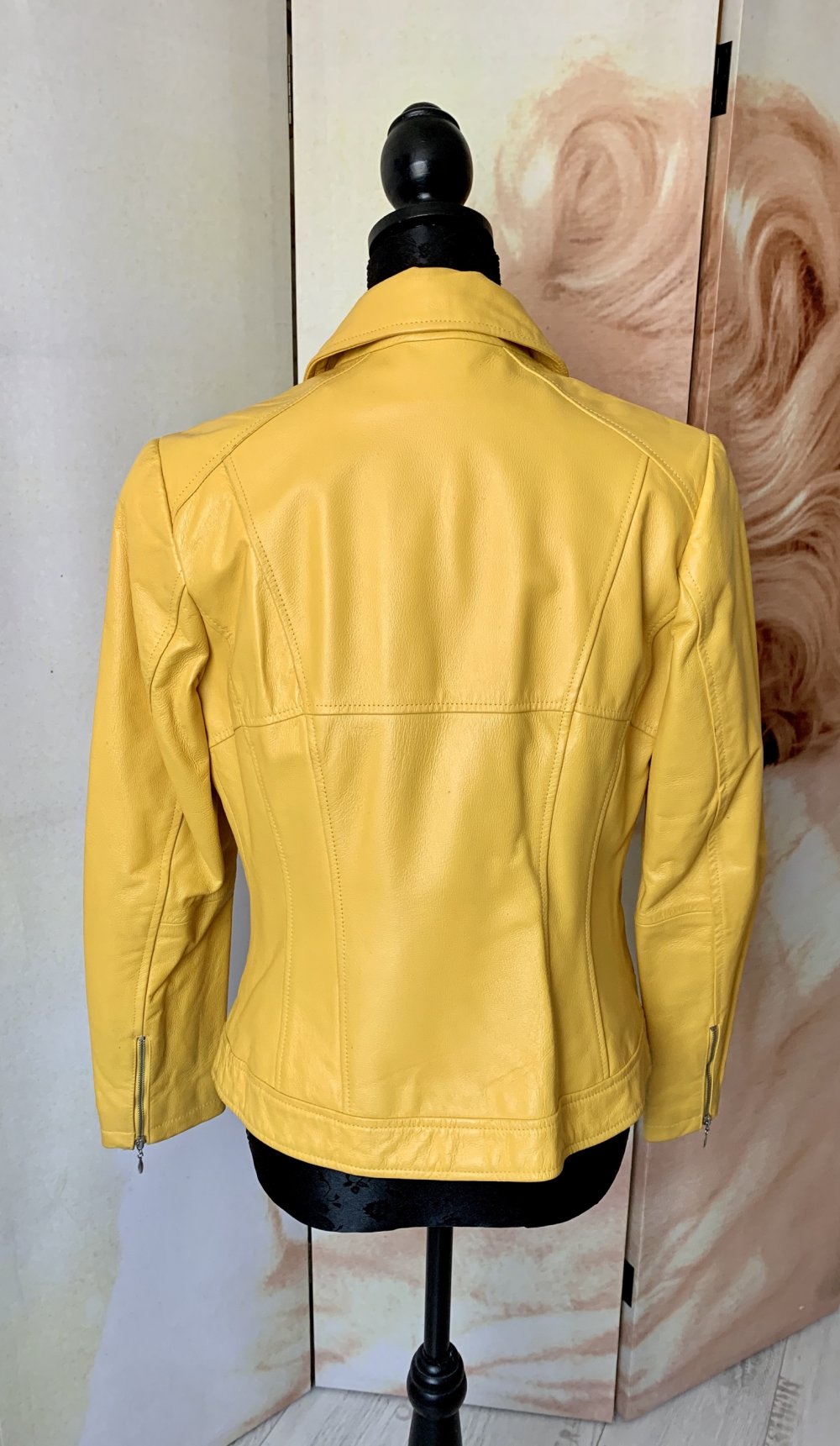 Lederjacke Gr 36