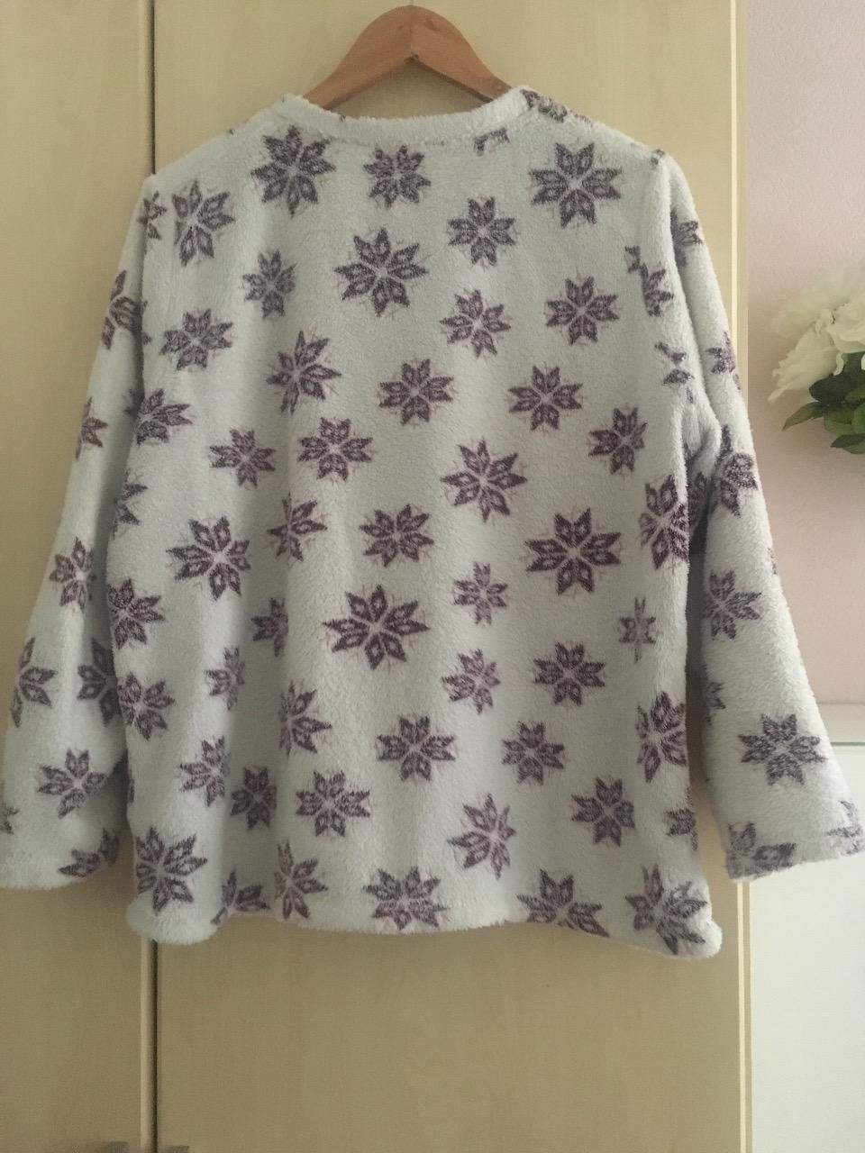 Damen Pyjama Oberteil Gr. L