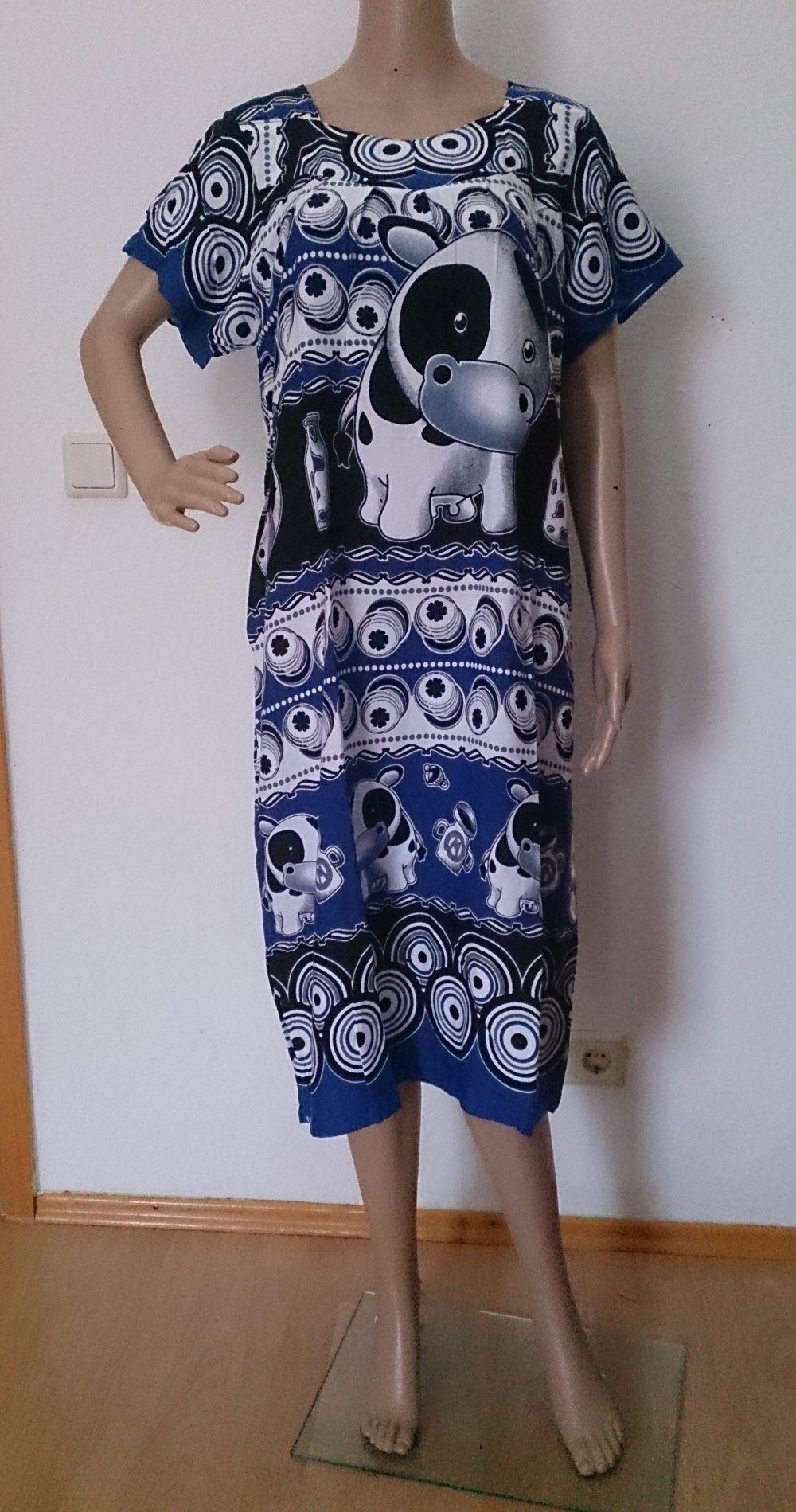 Baumwollmidi-KLeid