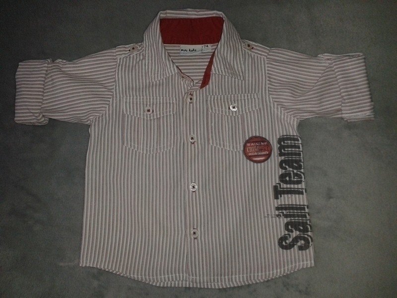 Sehr schönes Hemd von blue seven Gr. 74