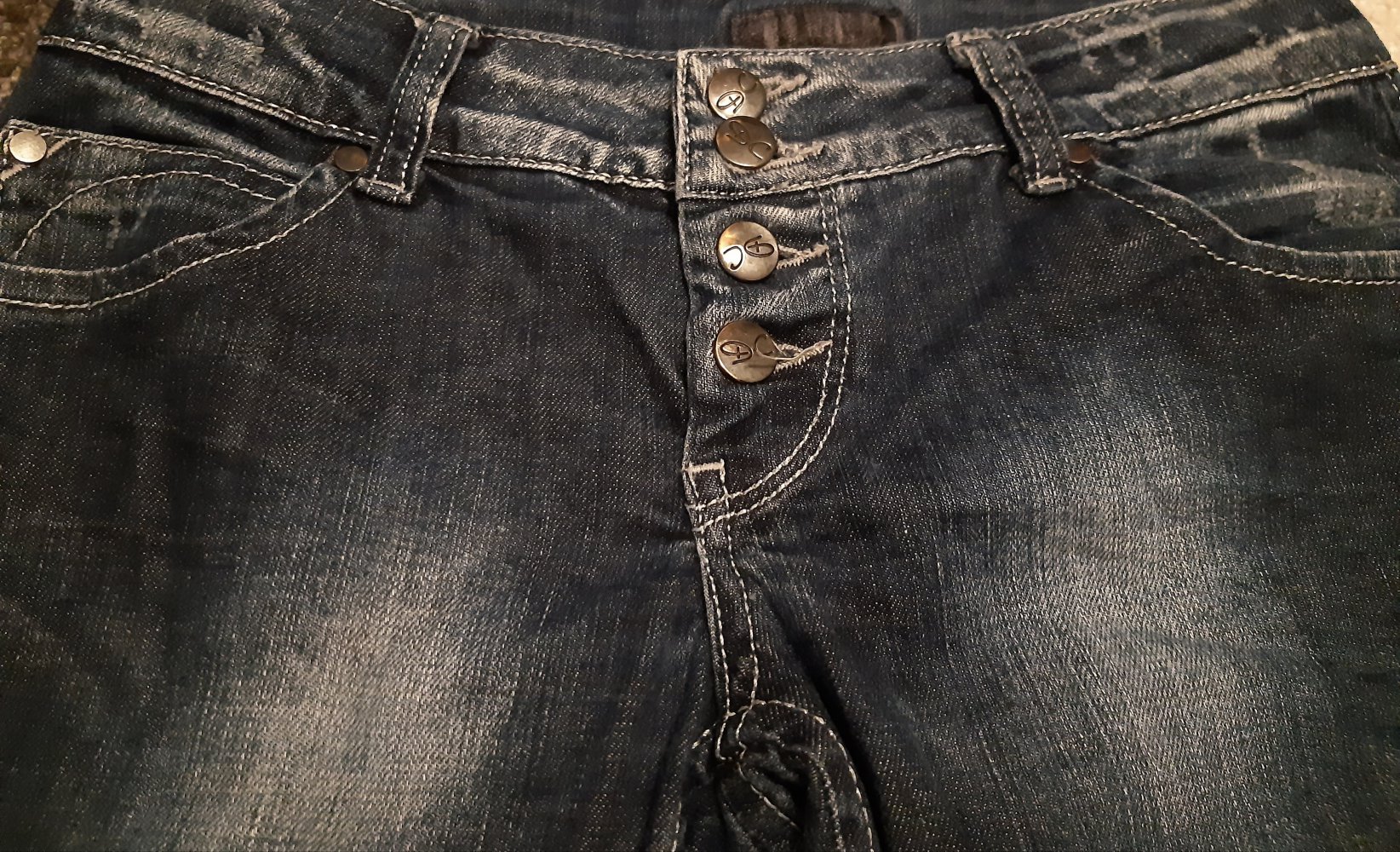 Dunkelblaue Hose DC
