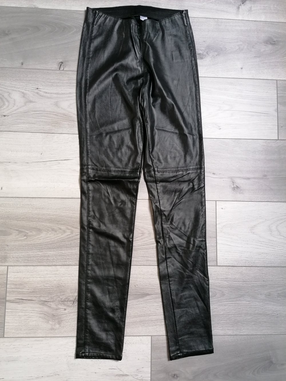 Damen Lederleggins 