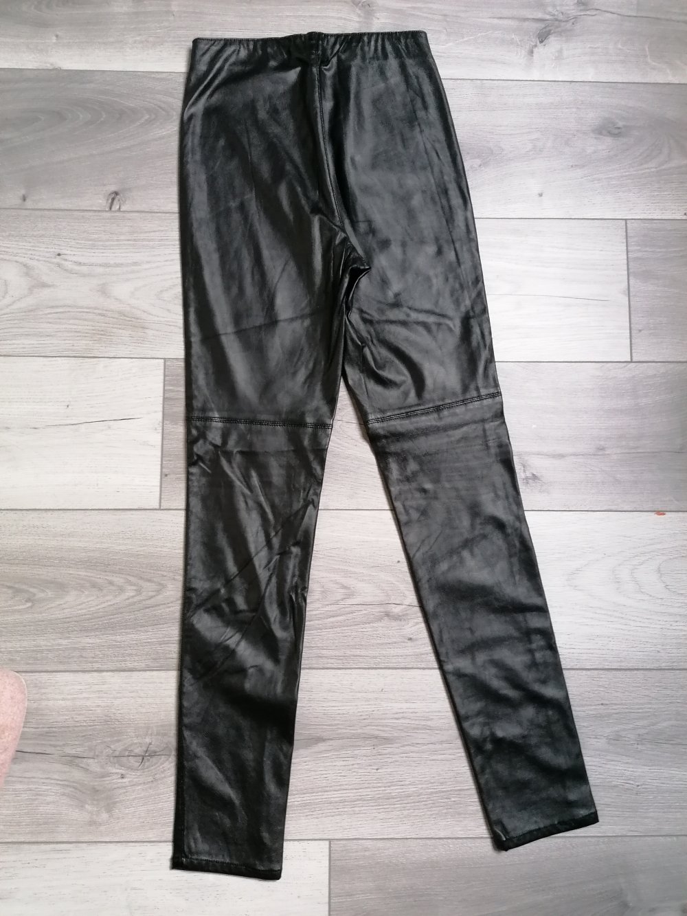 Damen Lederleggins 