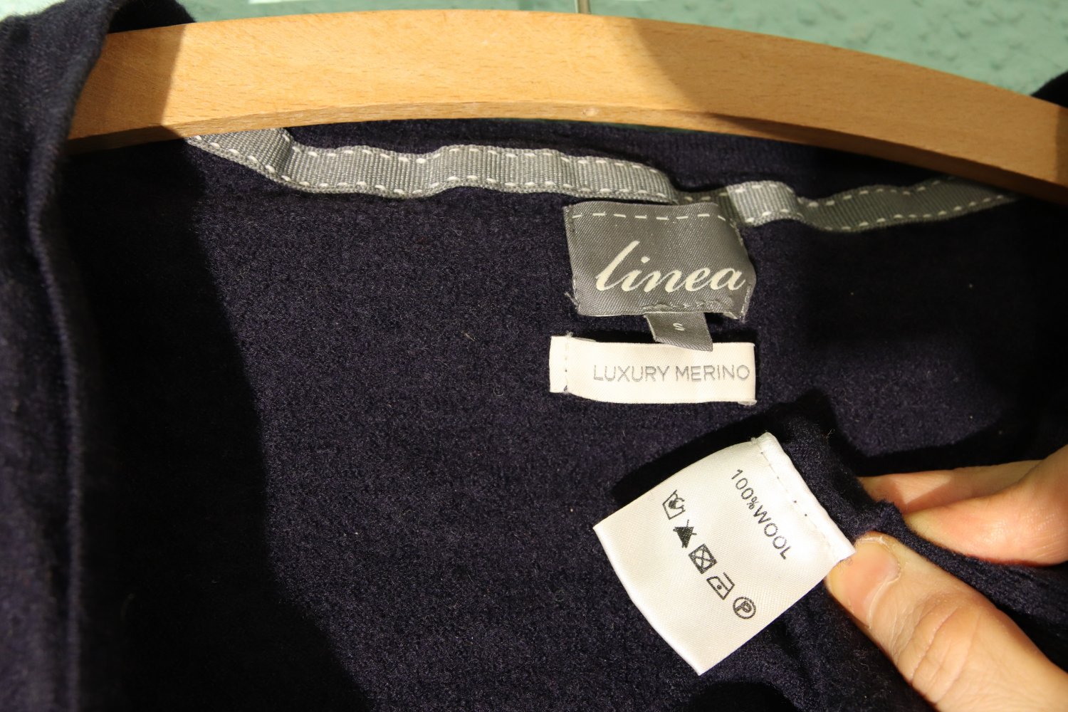 Cardigan Wolle 