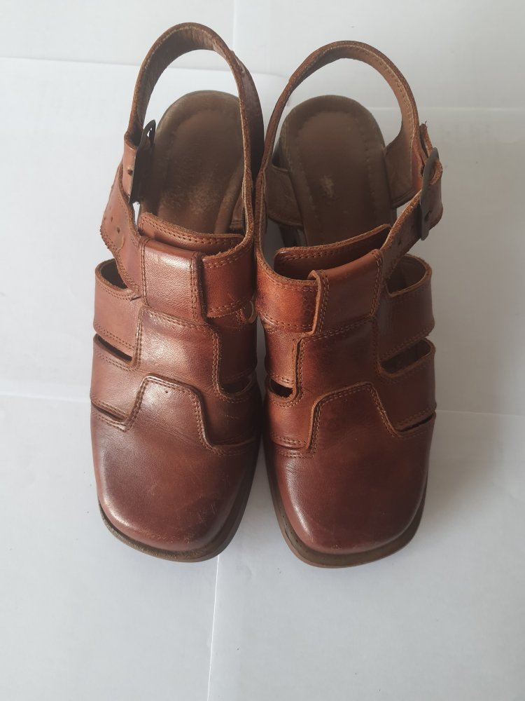 Damenschuhe, Gr. 36, Leder