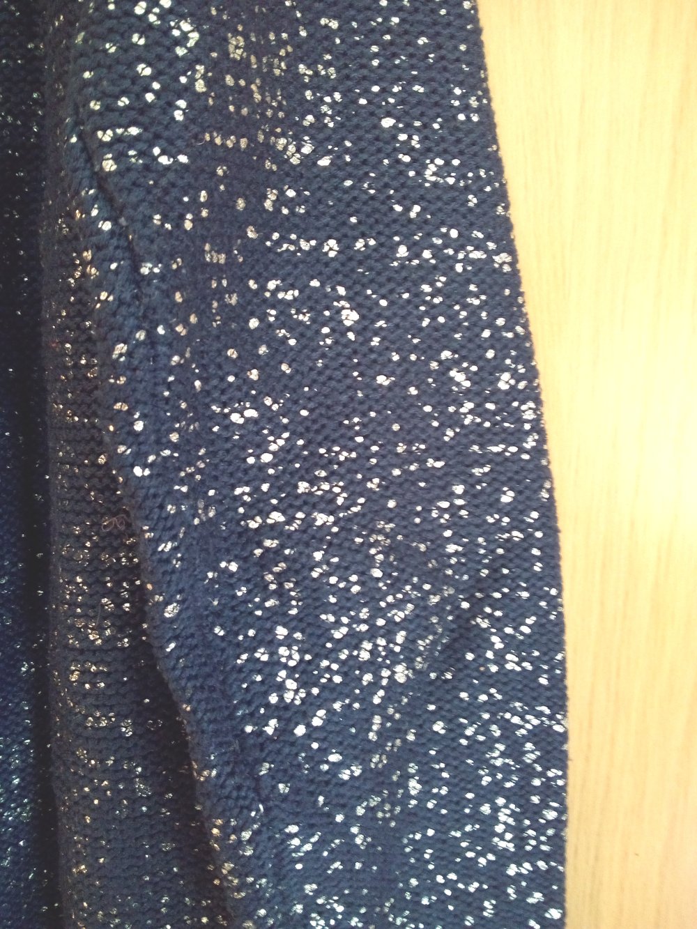 Glitzerpullover