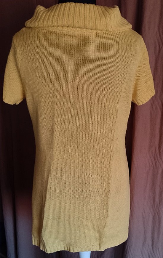 Kurzarm-Rolli, Longpulli, Orsay, gelb, Gr. L