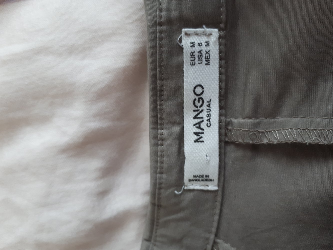 Shirt-Kleid mit Gürtel