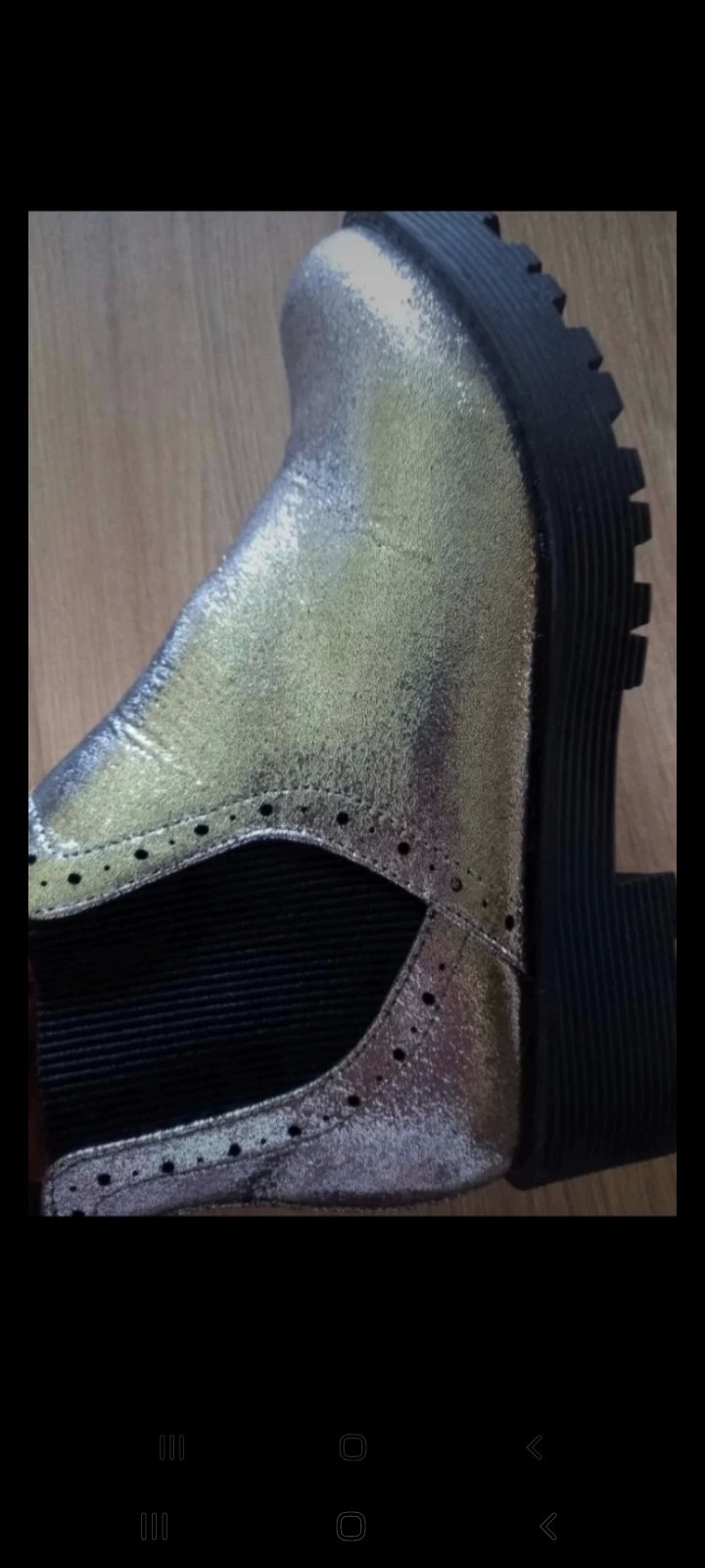 Glitzerstiefelette