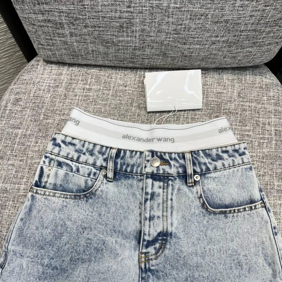 Alexander wang denim shorts