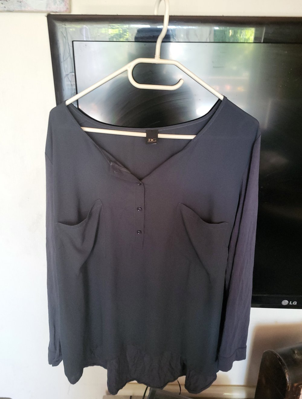 leichte bluse in Größe 50