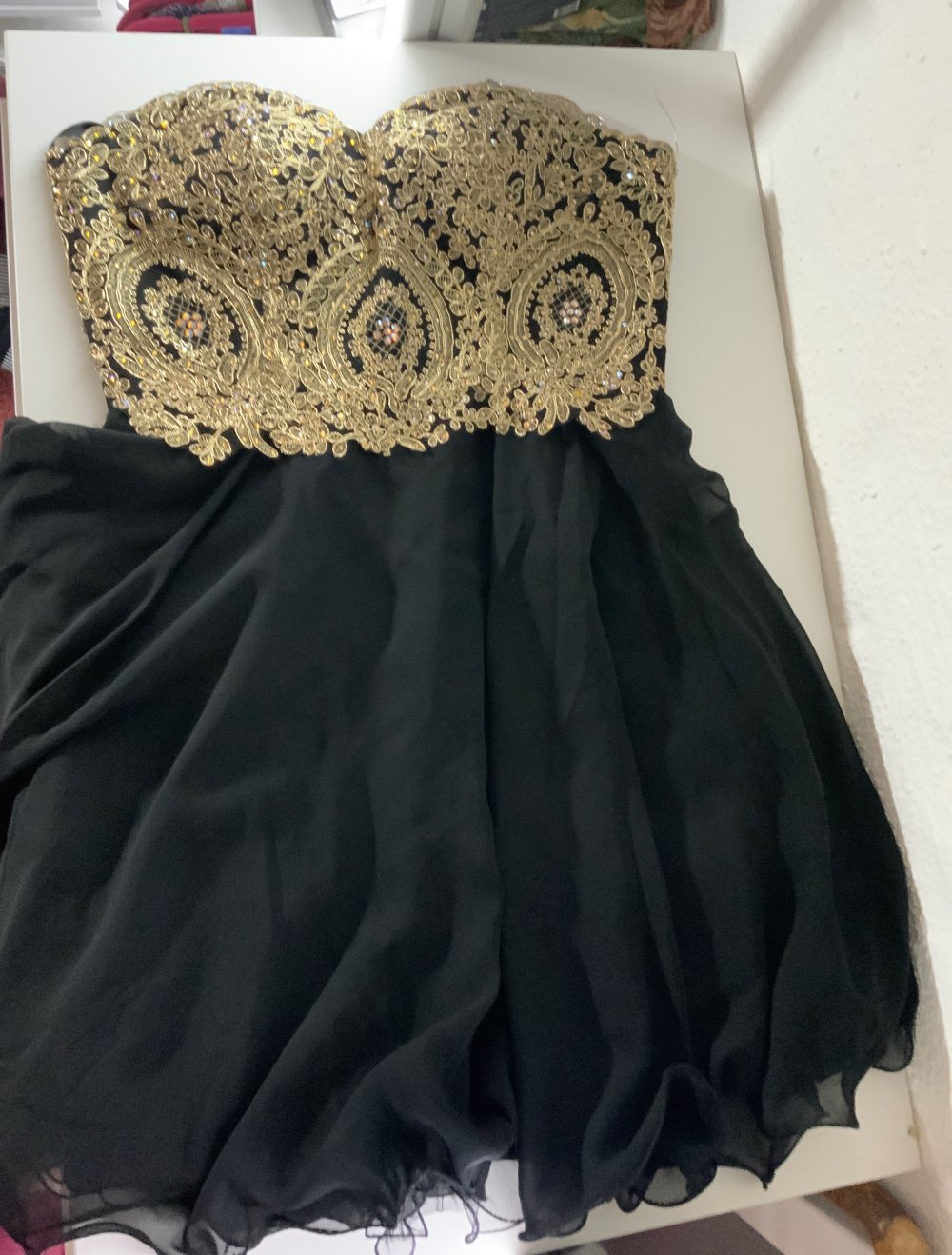 Mini Partykleid mit Korsett