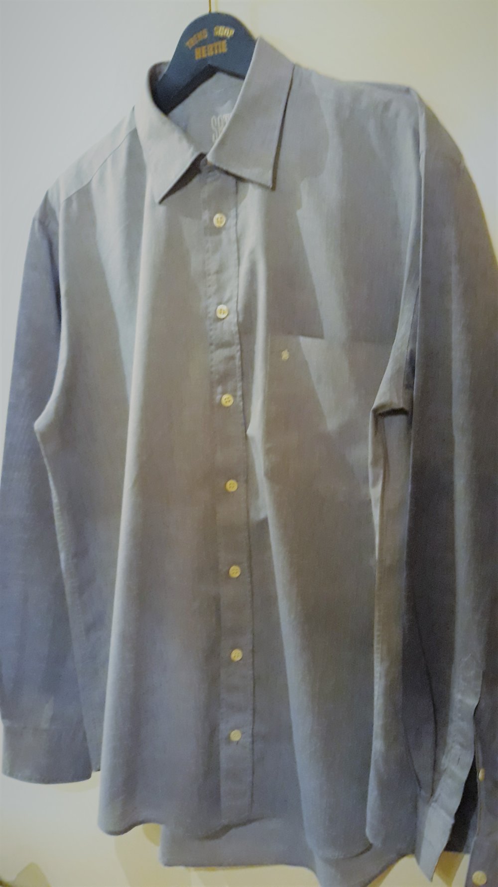 Schönes Herrenhemd von Desoto, Gr. XXL, blau, Jetzt nur 3,-€