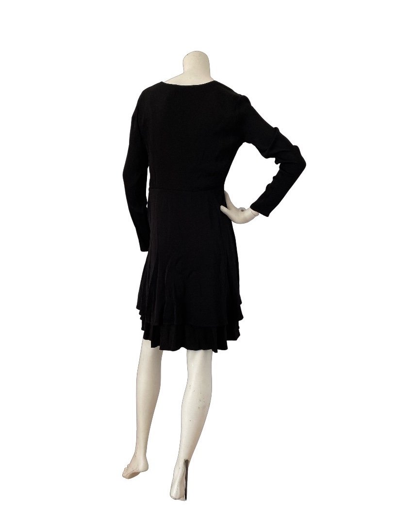 Emma & Gaia,  Kleid, schwarz, Gr 34, neu