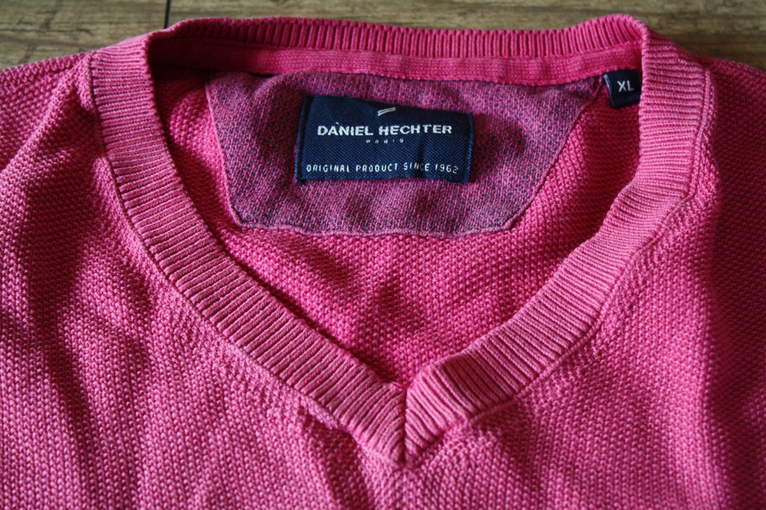 Daniel Hechter Batik Tiedye Usedwash Pullover Farbverlauf Vintage XL 