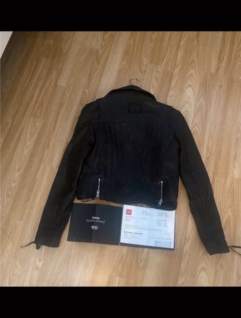 Tiger Lederjacke