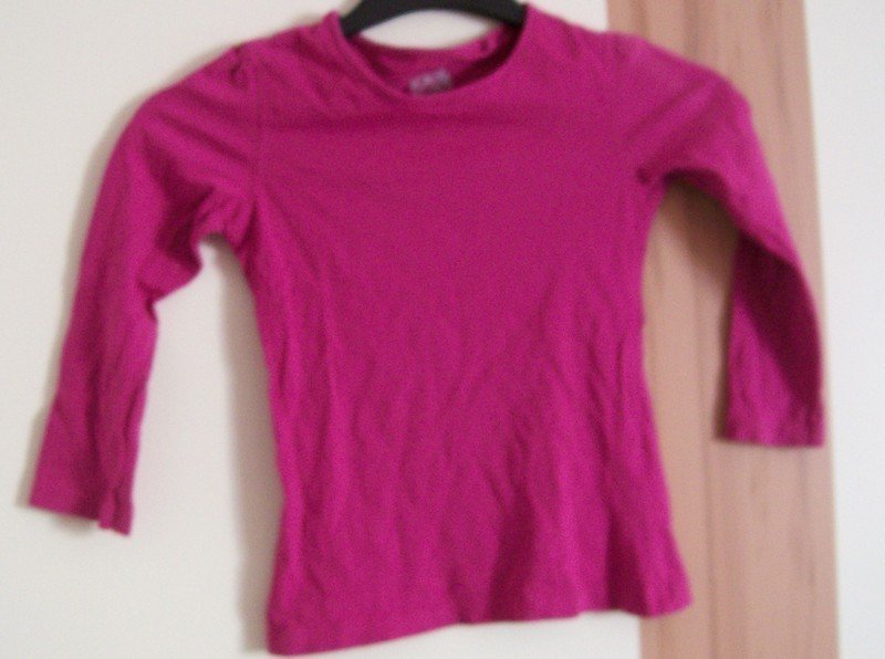 Pinkes Langarmshirt - Gr. 122 - Kiki & Koko  