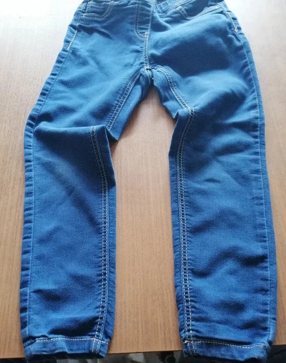 Blaue Jeans - Schlupfjeans - Gr. 116 - Palomino