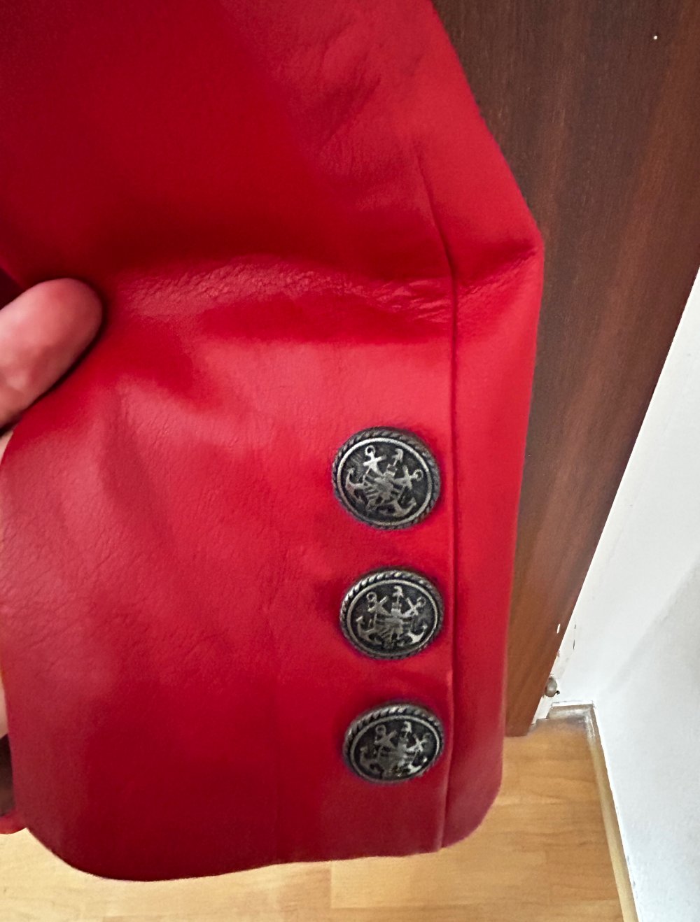 Leder Jacke