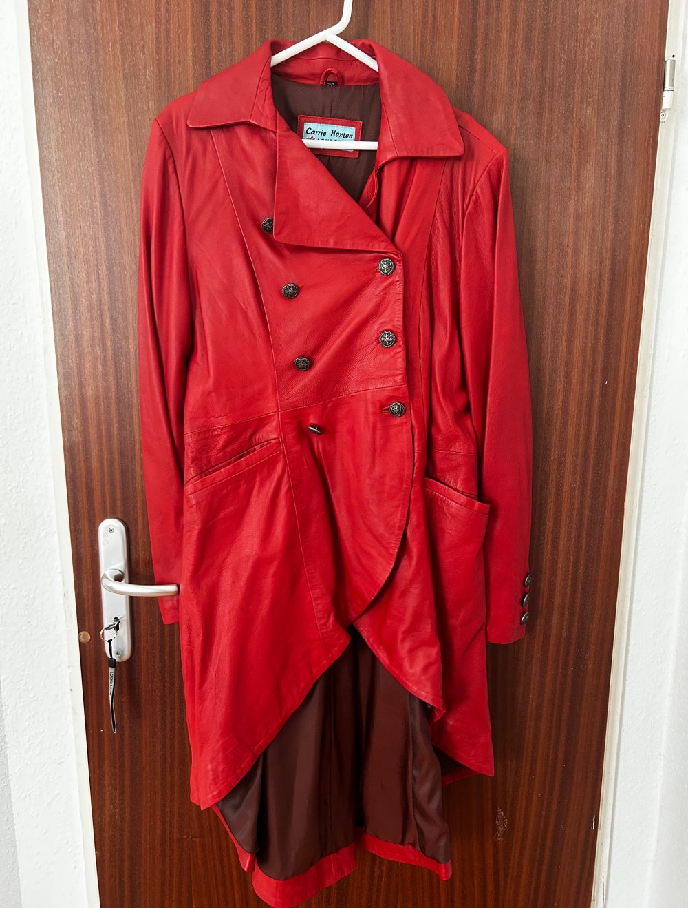 Leder Jacke