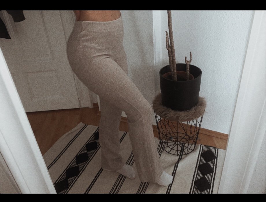 Hose mit Schlag