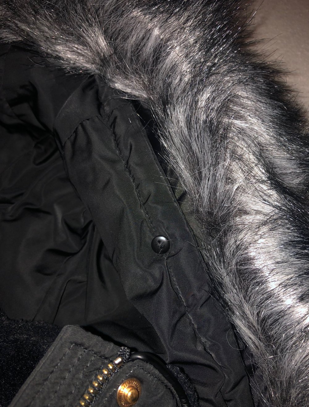 Schwarze Winterjacke C&A