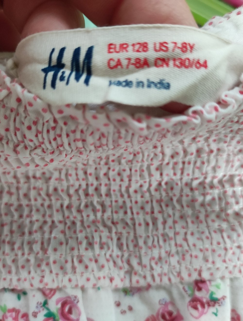 Kleid von H&M Gr. 128