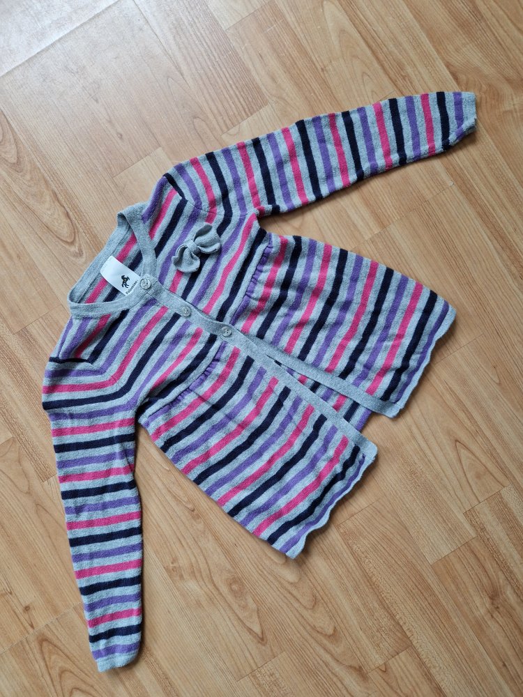 Gestreifte Strickjacke Jäckchen 