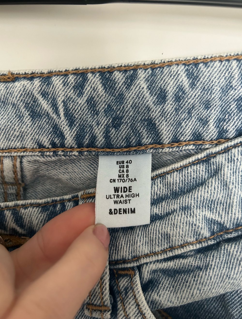 Wide Leg Jeans H&M