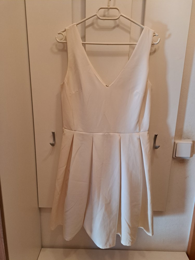 Pimkie Kleid Gr. S weiß 50ies