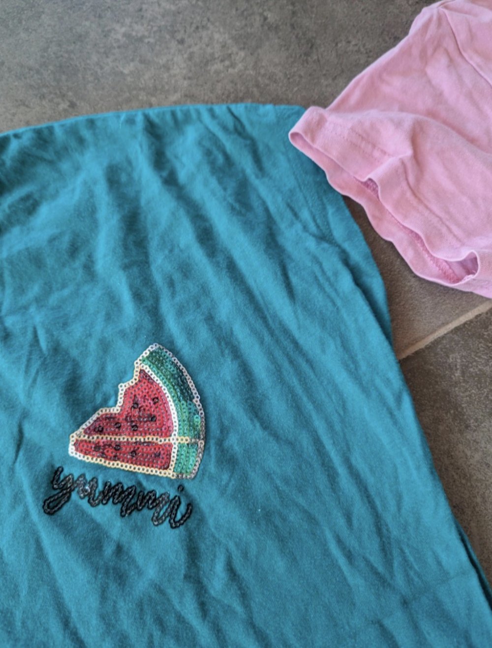 2 Leggings, 2 Shirts Gr. 146/152