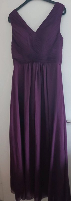 Ballkleid Cocktailkleid Hochzeitskleid violett Gr. M
