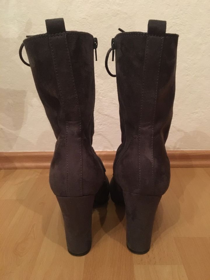 Catwalk Stiefeletten grau Gr. 40