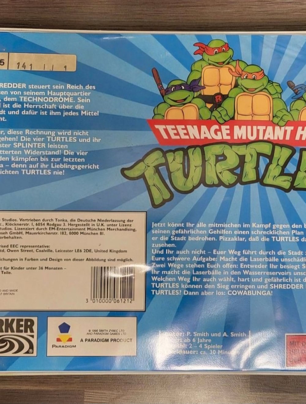 Turtels Brettspiel