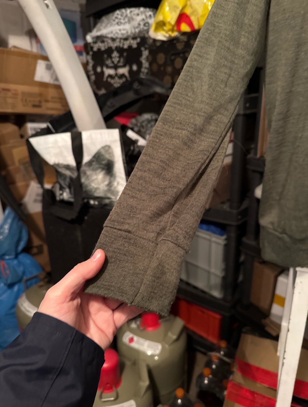 Schönes Khaki Sweatshirt