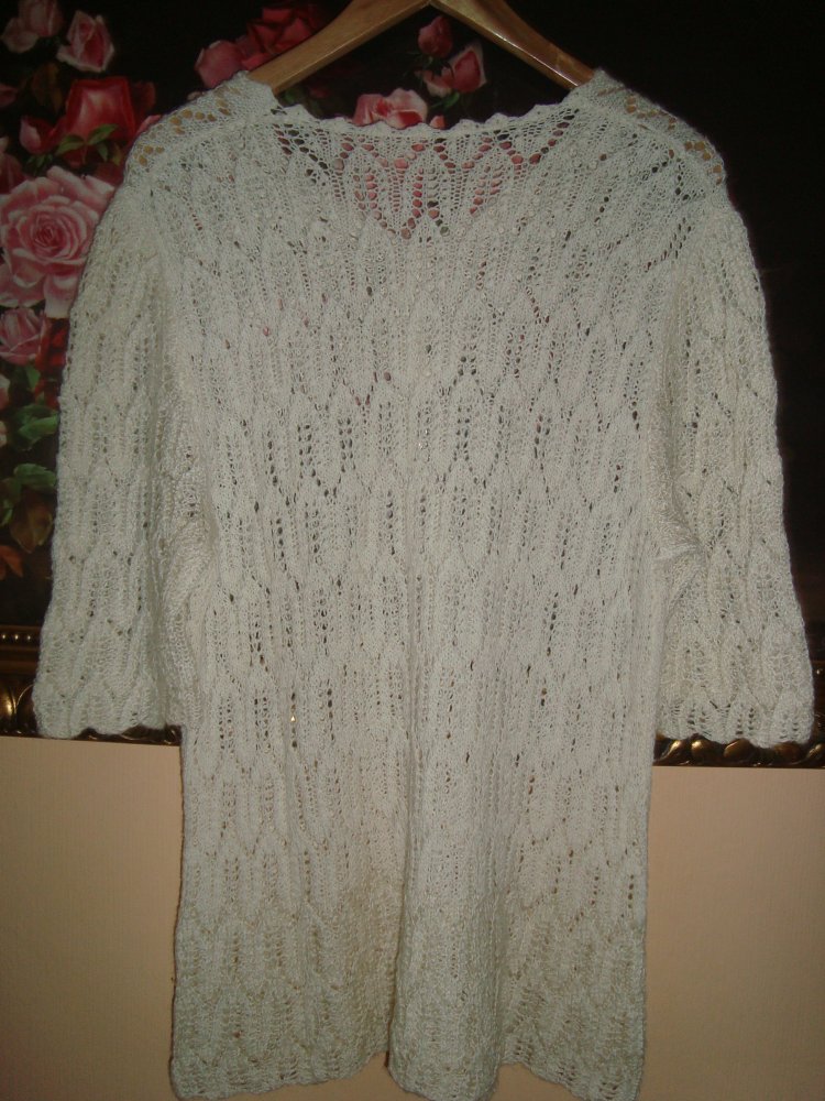 Echte Handarbeit-Vintage Strickset Gr.44/46