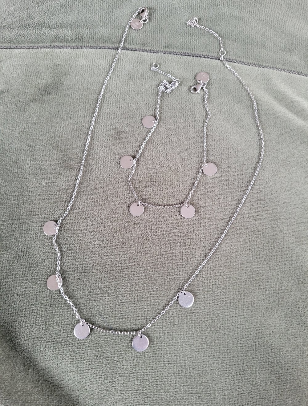 Purelei Kalea Fusskette 925er Silber Fusskettchen Coin Plättchen Boho Hippie Gypsy Gipsy filigran Hawaii Blogger Bohoschmuck 925