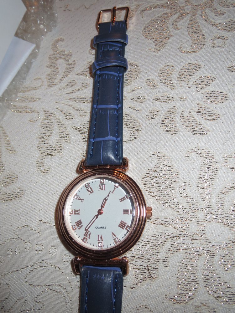 Armbanduhr, Blau, neu