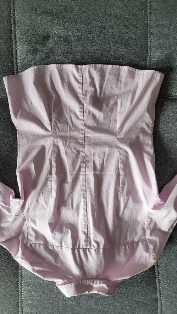 Damenbusinessbluse langärmlig Größe 38 - rosa